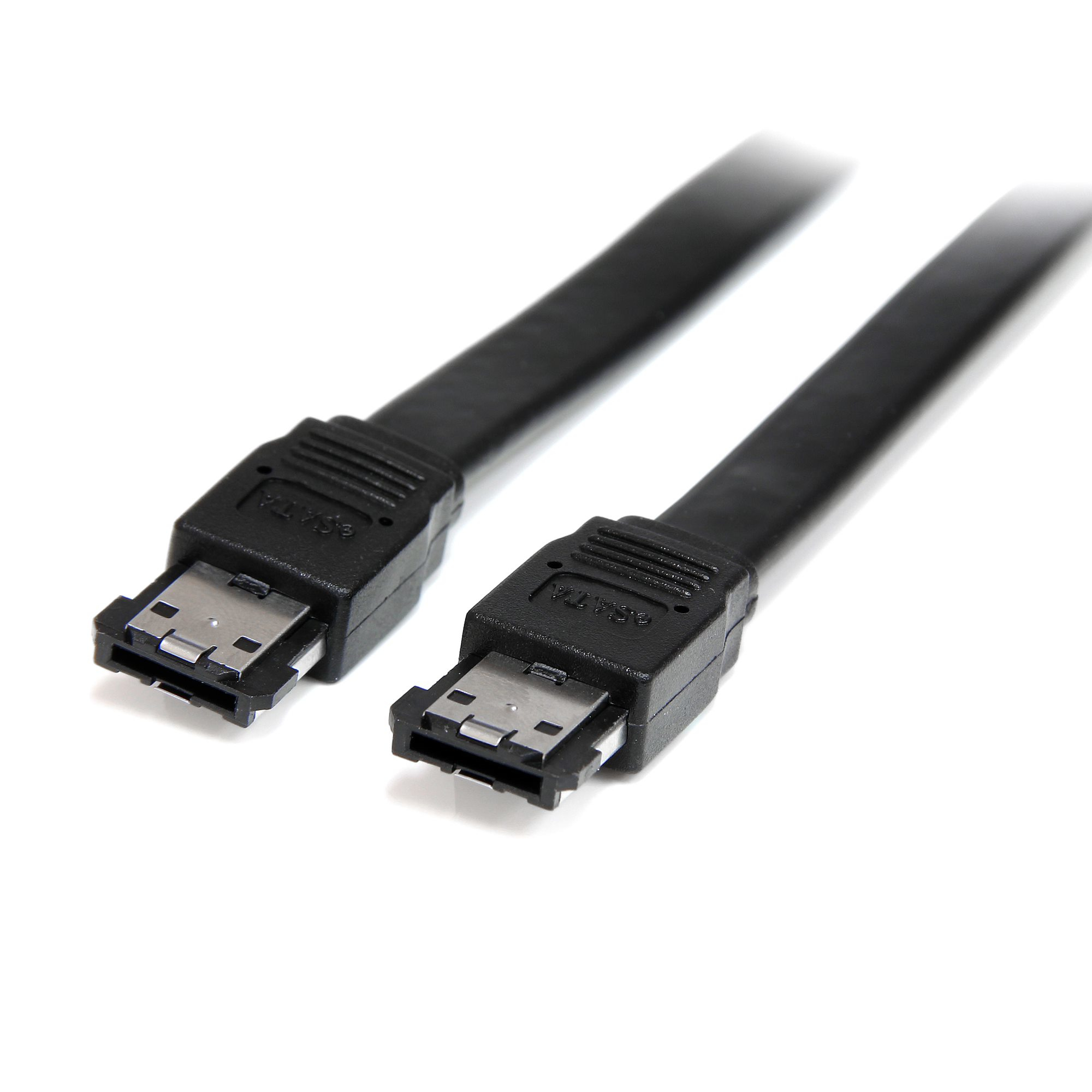 StarTech.com 1,8m geschirmtes eSATA Kabel - St/St - externes SATA Kabel - eSATA Kabel 180cm - eSATA-Kabel, Ansicht 2