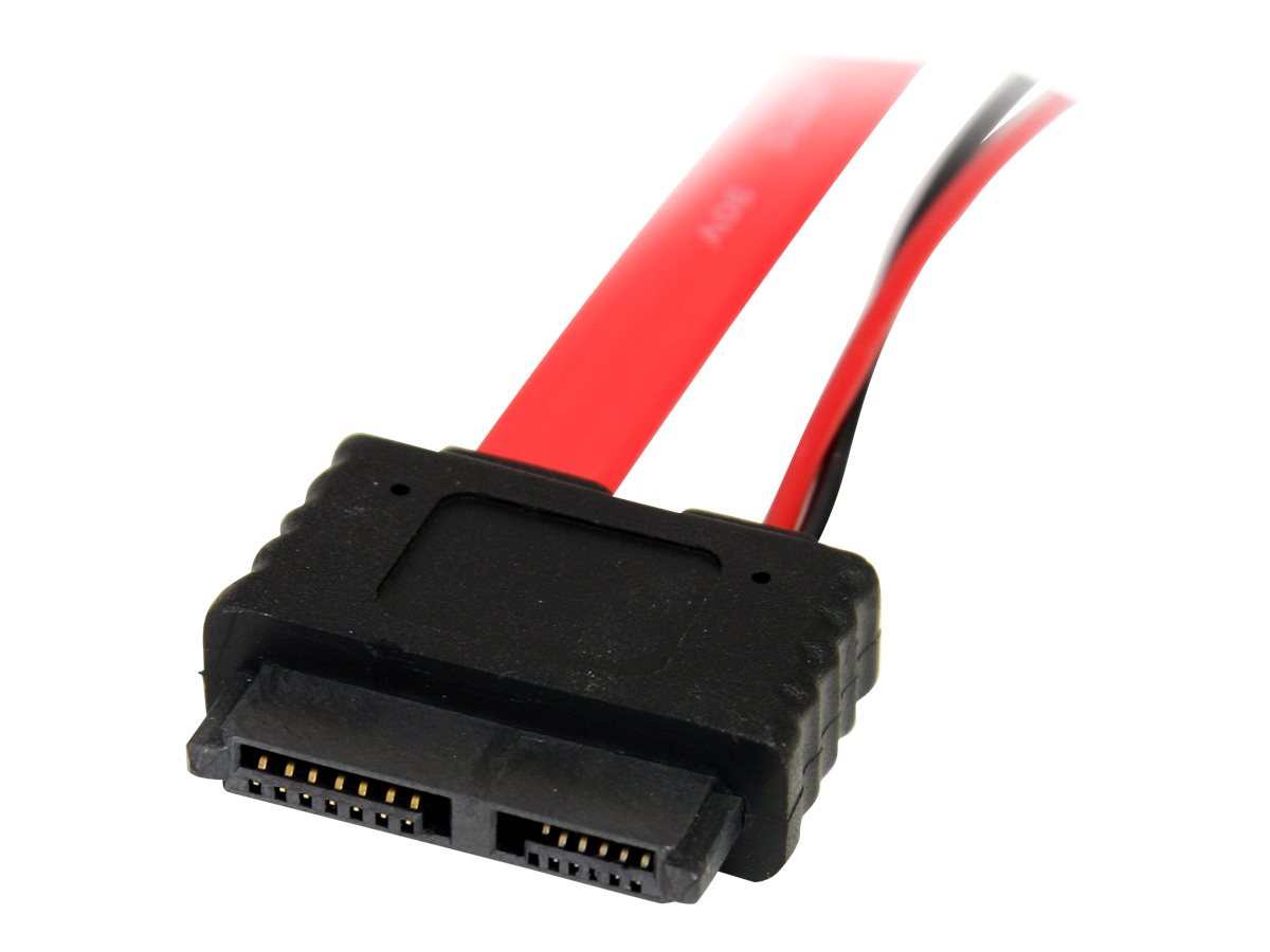 StarTech.com 91 cm Slimline SATA auf SATA mit LP4-Stromkabel / Adapter / Kombikabel - SATA-Kabel, Ansicht 3