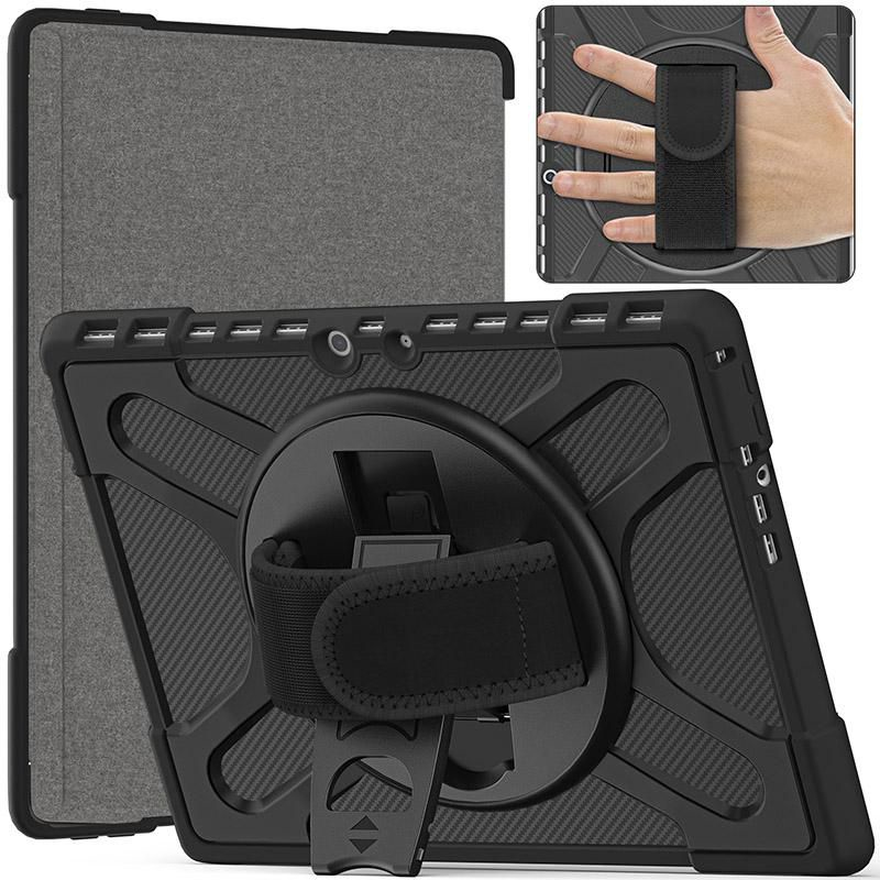 eSTUFF ATLANTA - Hintere Abdeckung für Tablet - widerstandsfähig - Thermoplastisches Polyurethan (TPU), Ansicht 2