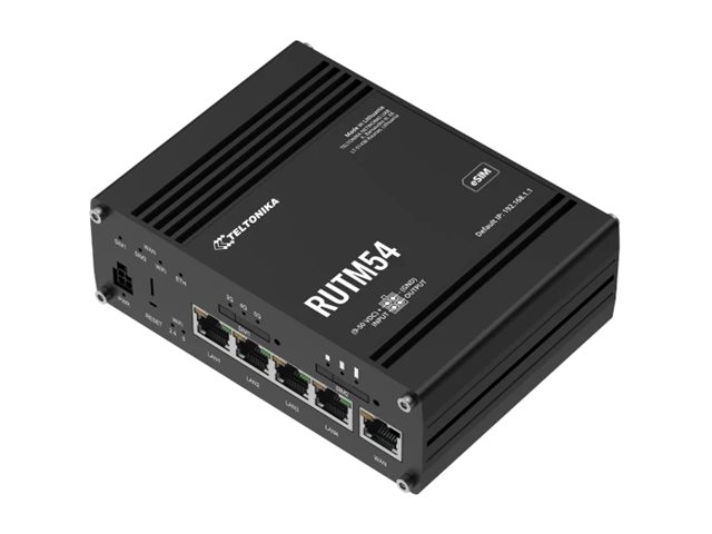 Teltonika RUTM54 - Wireless Router - WWAN 4-Port-Switch, Ansicht 2