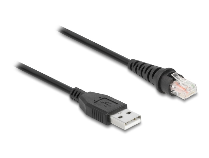 Delock Netzwerkkabel - RJ-50 (M) zu USB (M), Ansicht 2