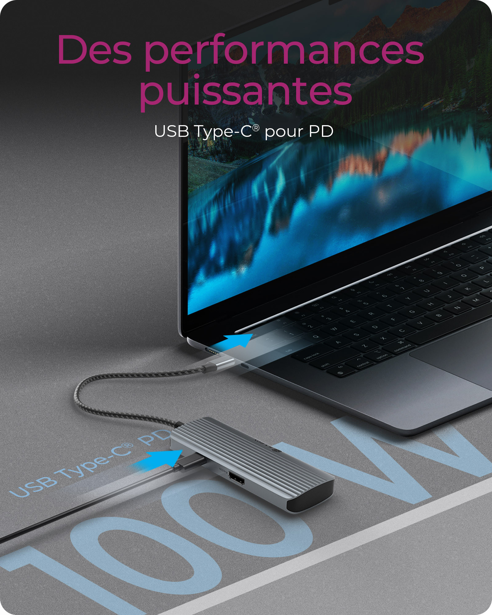 ICY BOX IB-DK4022a-CPD - Dockingstation - USB-C, Ansicht 3