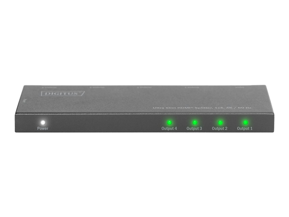 ULTRA SLIM HDMI SPLITTER 1X4 4K