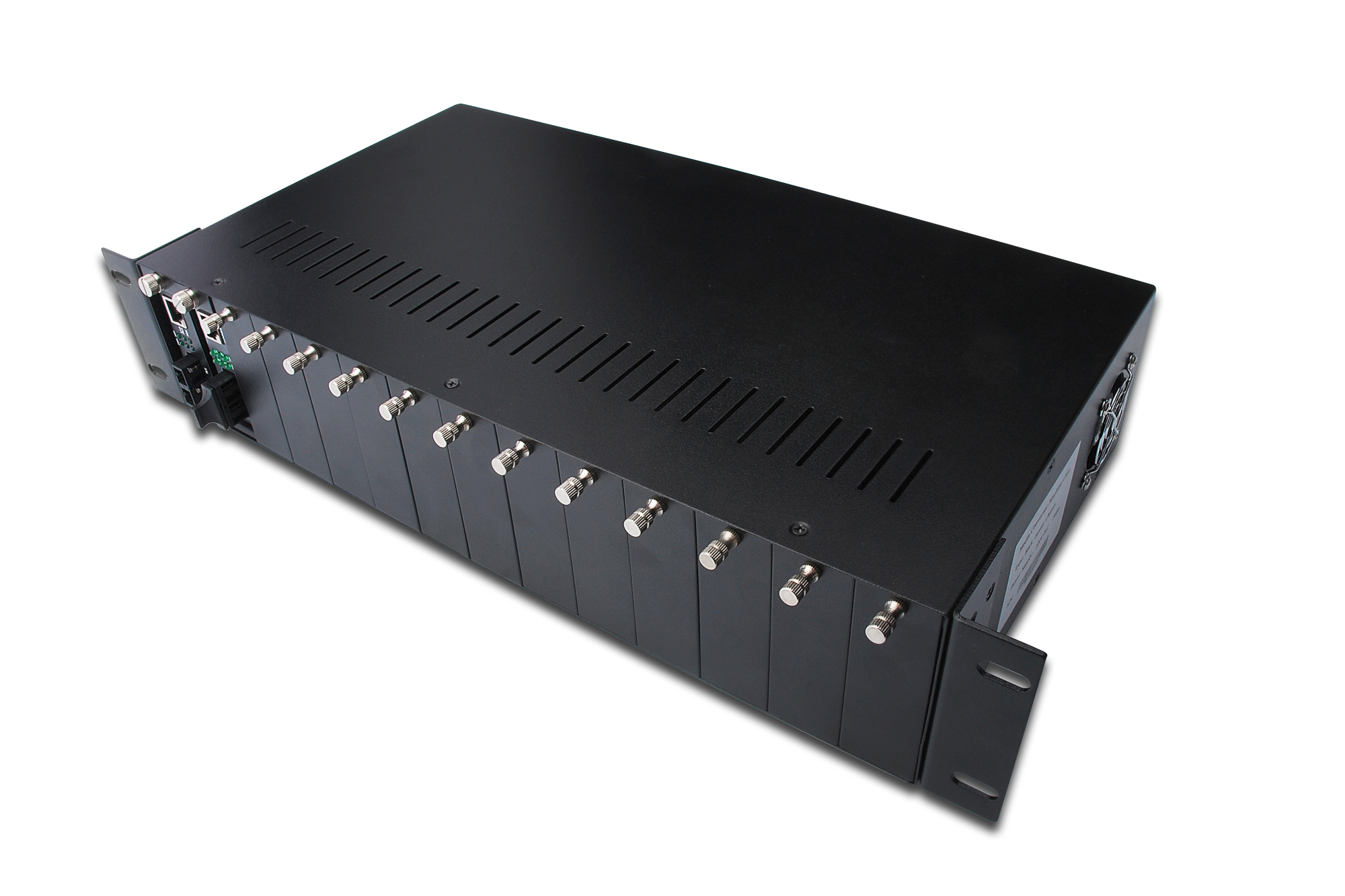 DIGITUS 14 Slot Medienkonverter Chassis, Ansicht 4
