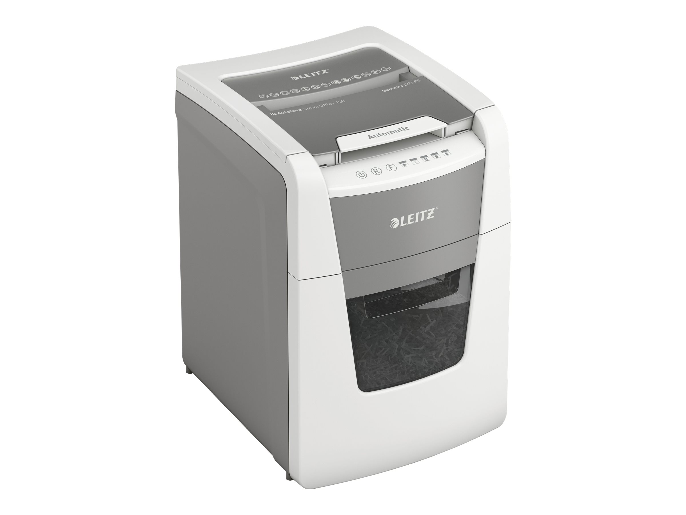 Esselte Leitz IQ AutoFeed Small Office 100 P5 - Vorzerkleinerer, Ansicht 3