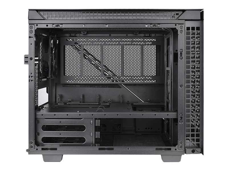 Thermaltake Divider 200 TG Air - Micro-Case - micro ATX - Seitenteil mit Fenster (gehärtetes Glas), Ansicht 3