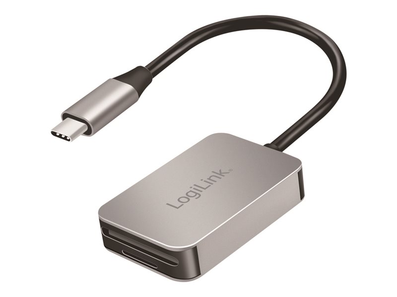 LogiLink Kartenleser - 2 in 1 (SD, microSD, microSDHC, microSDXC, SDHC, SDXC, MMC, RS-MMC)