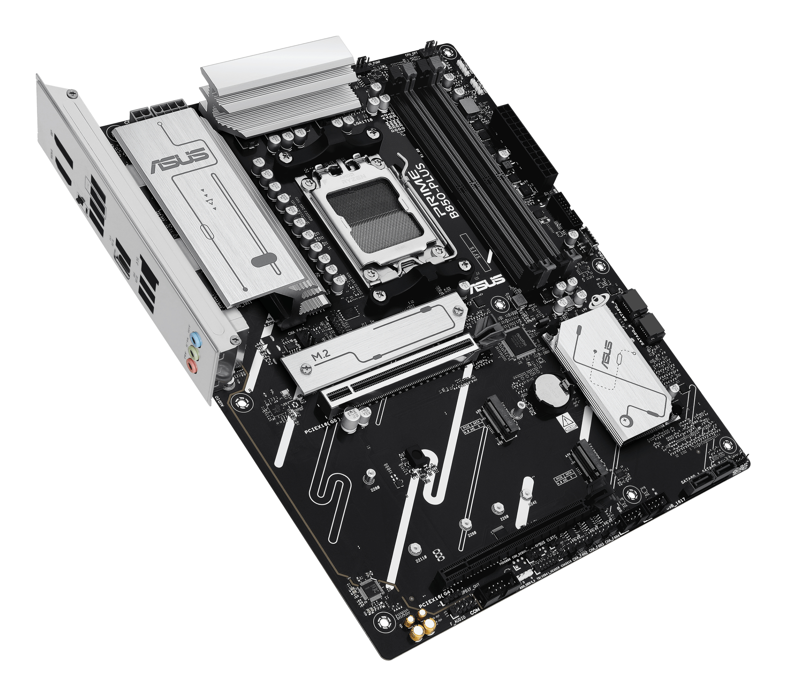ASUS PRIME B850-PLUS-CSM - Motherboard - ATX - Socket AM5 - AMD B850 Chipsatz - 2.5 Gigabit LAN, Ansicht 2