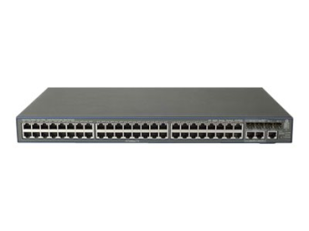 HPE 3600-48 v2 EI - Switch - L4 - managed - 48 x 10100 + 4 x Gigabit SFP + 2 x Shared 101001000