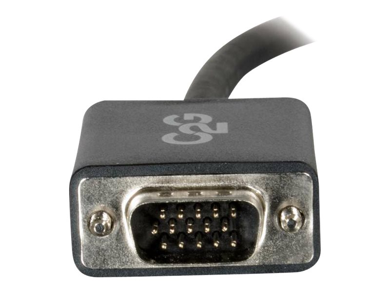 C2G 2m DisplayPort to VGA Adapter Cable - DP to VGA - Black - DisplayPort-Kabel - DisplayPort (M)