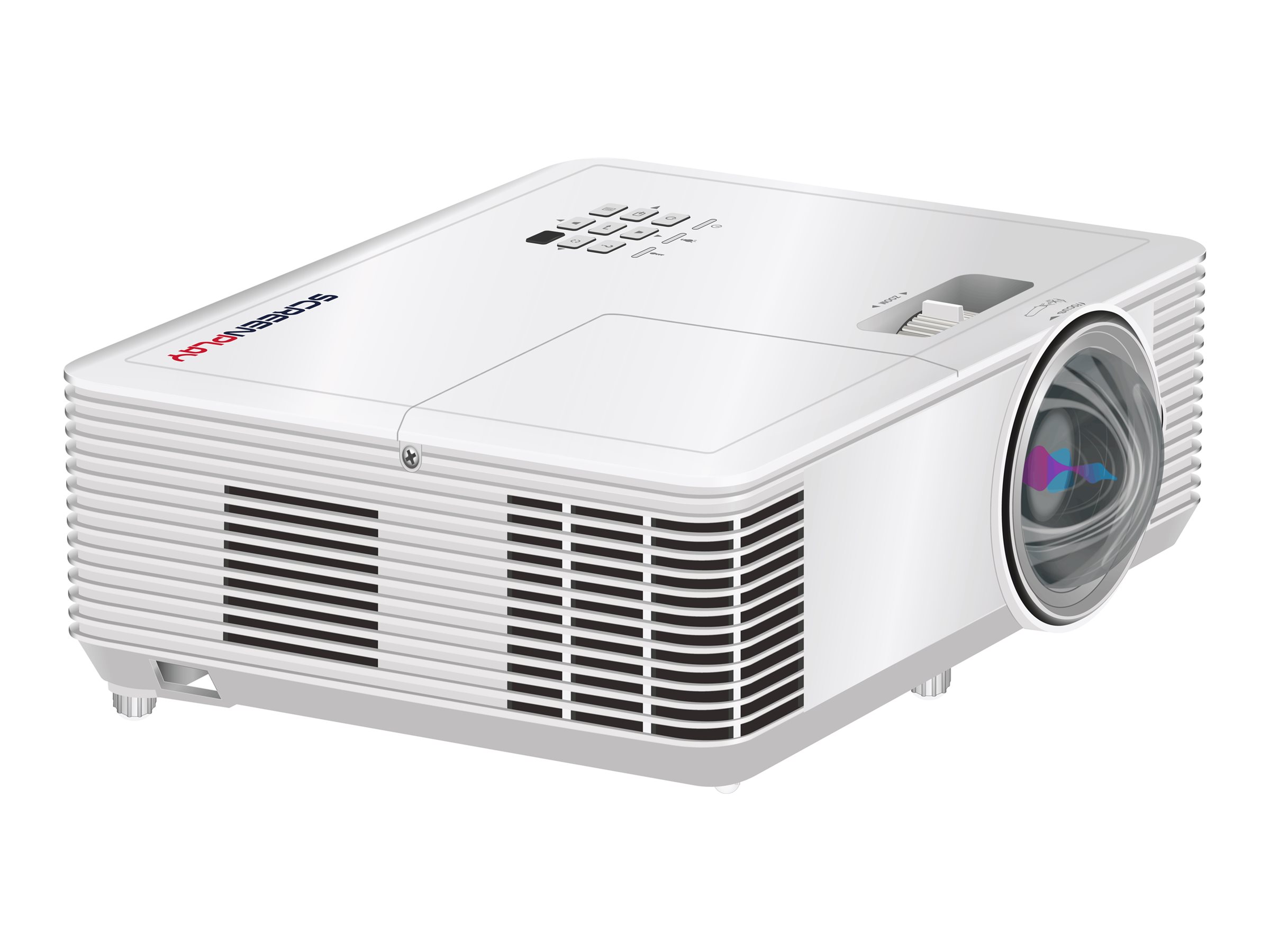Screenplay MULTIMEDIA PROJECTOR - 4200 ANSI Lumen - DLP - XGA (1024x768) - 30000:1 - 4:3 - 711,2 - 7620 mm (28 - 300), Ansicht 3
