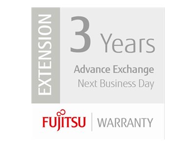 Fujitsu 3 Jahre Garantieverlängerung: Austauschservice - Nächster Arbeitstag Mobile Scanner
