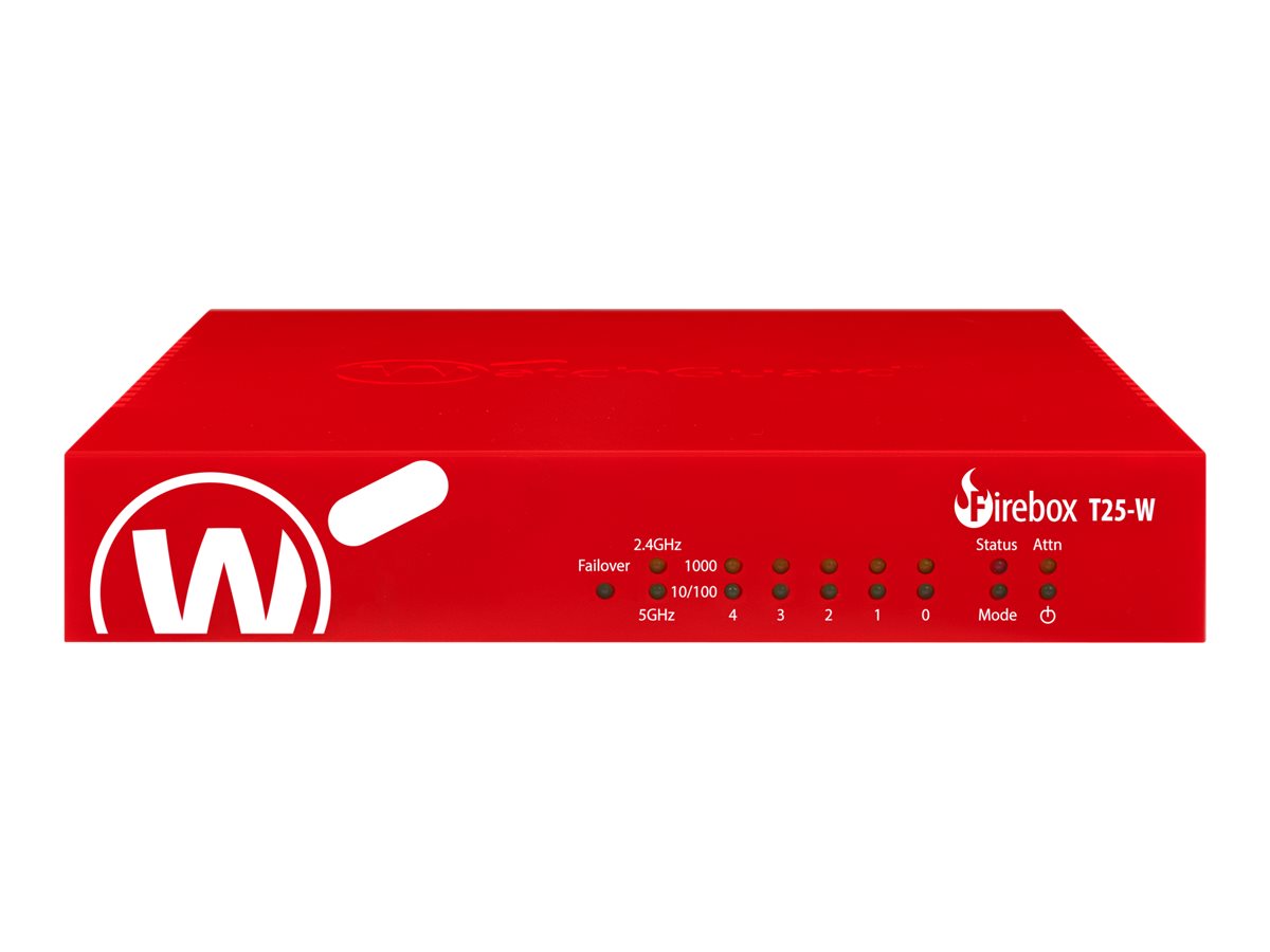 WatchGuard Firebox T25-W - Sicherheitsgerät - mit 5 Jahre Basic Security Suite
