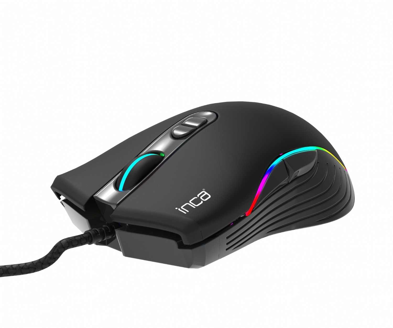 INCA IMG-GT15 - Beidhändig - USB Typ-A - 4800 DPI - Schwarz, Ansicht 3