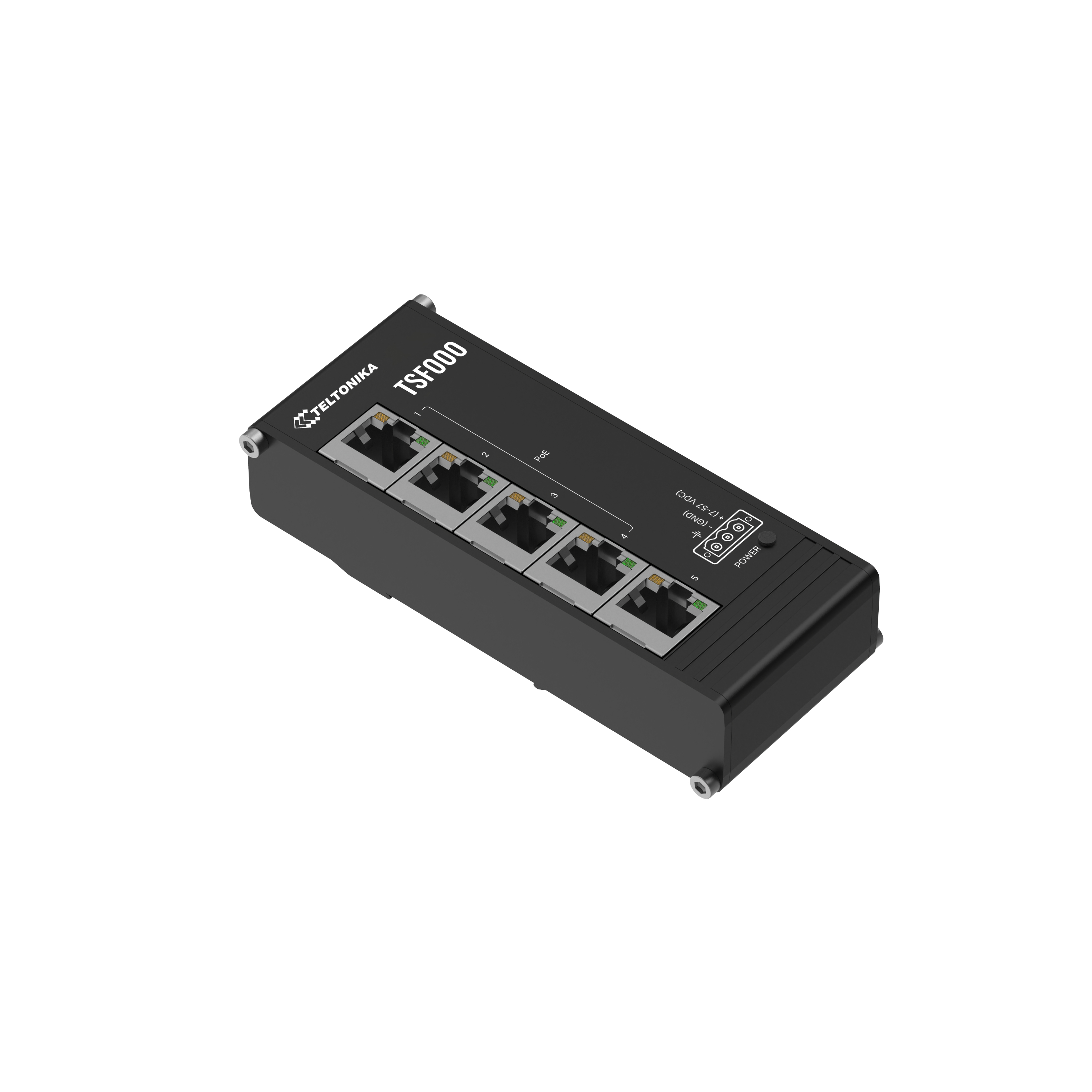 Teltonika TSF000 Low Profile PoE+ Switch - Switch - 10 Gbps, Ansicht 4