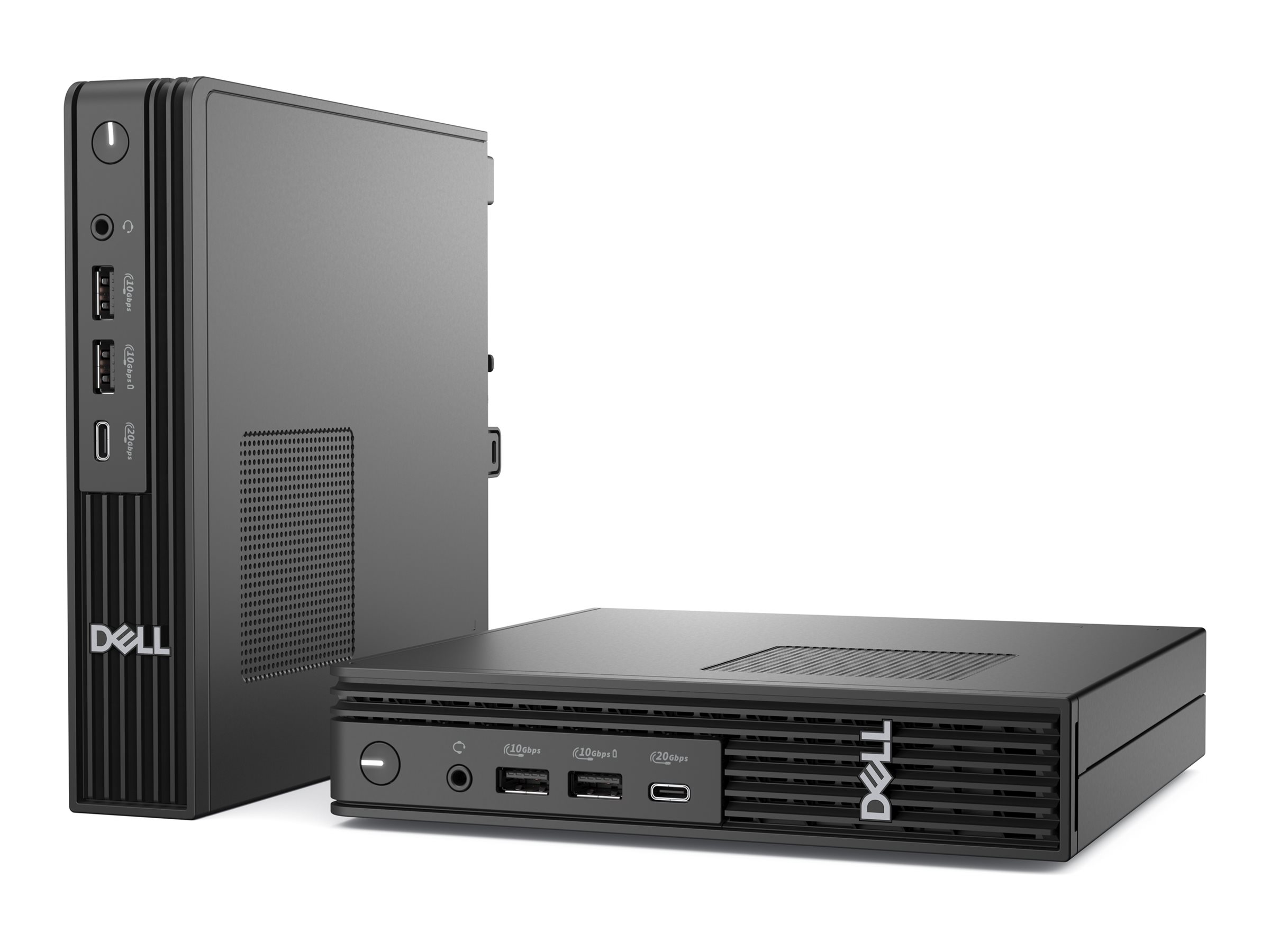 Dell Pro Micro Plus QBM1250 - Micro - Core Ultra 5 235 / 3.4 GHz - RAM 16 GB - SSD 512 GB - NVMe, TLC - Intel Graphics - 1GbE, Bluetooth, Wi-Fi 6E - WLAN: Bluetooth, 802.11a/b/g/n/ac/ax (Wi-Fi 6E)