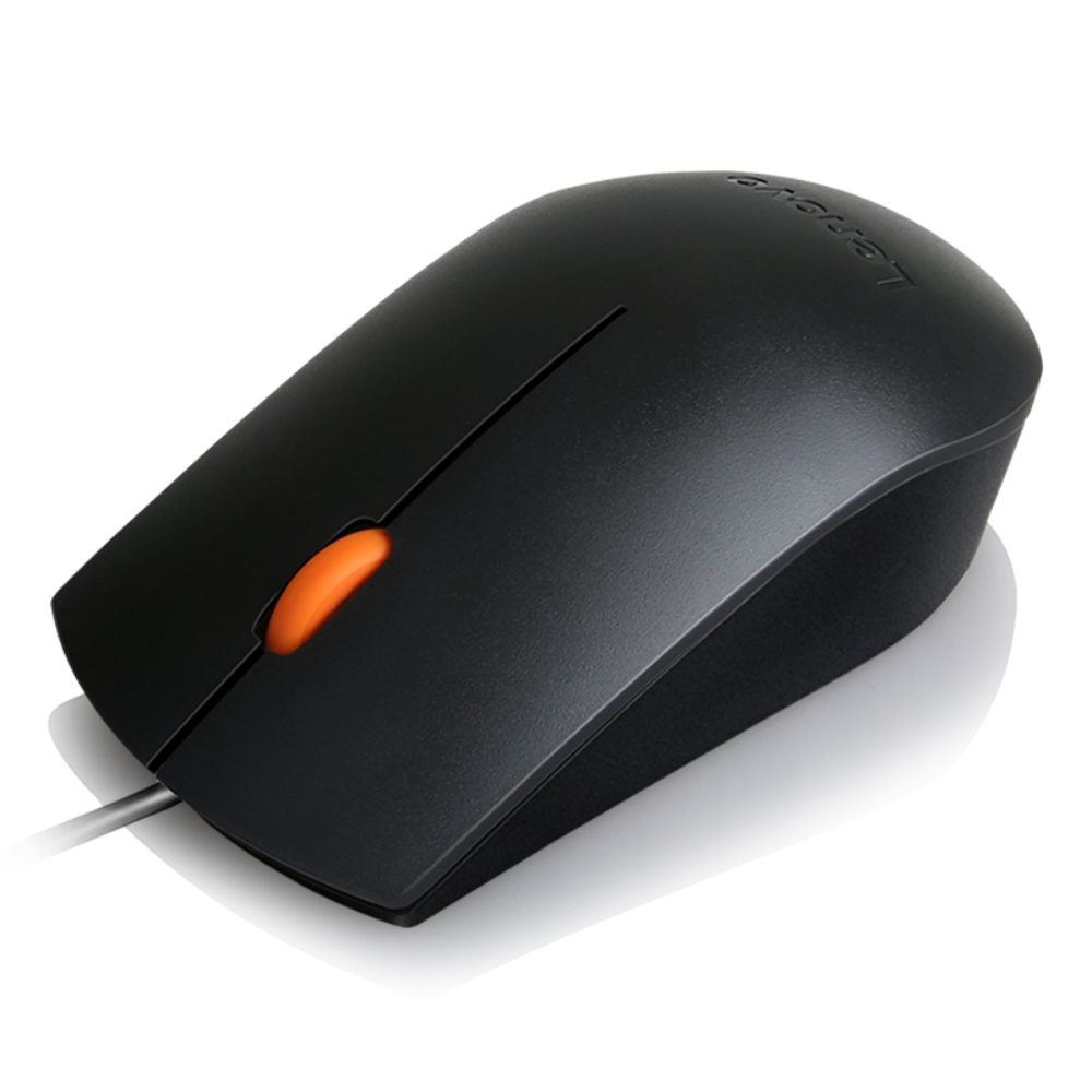 Lenovo 300 - Maus - rechts- und linkshändig - kabelgebunden, Ansicht 4