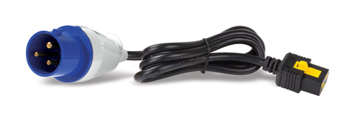 APC Stromkabel - IEC 60309 16A (M) zu IEC 60320 C19, Ansicht 2