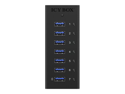 ICY BOX ICY BOX IB-AC618 - Hub - 7 x SuperSpeed USB 3.0, Ansicht 4