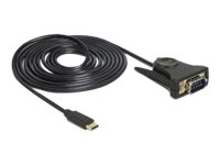Delock Serieller Adapter - USB-C (M) zu DB-9 (M)