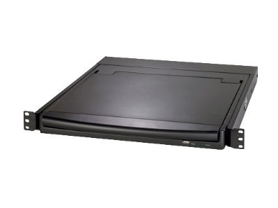 APC LCD Console - KVM-Konsole mit KVM-Switch - 16 Anschlüsse - PS/2 - 43.2 cm (17")