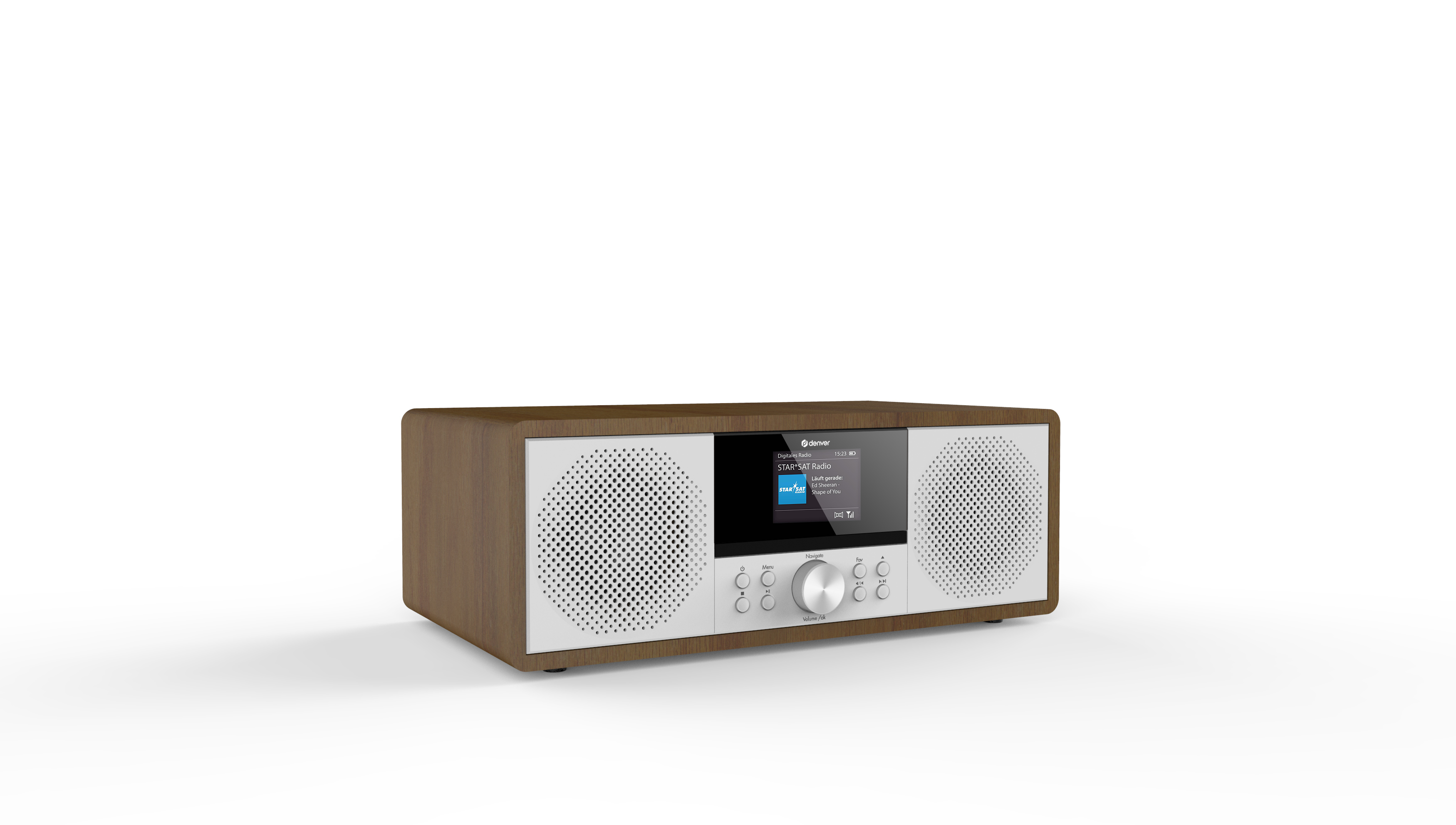 Inter Sales DENVER MIR-270DW - Microsystem - 2 x 10 Watt, Ansicht 4
