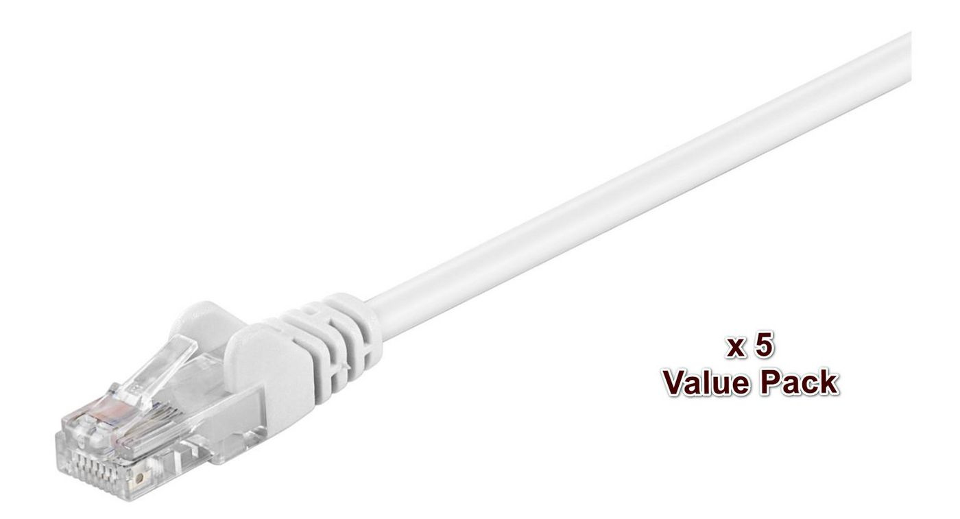 MicroConnect V-UTP515WVP 15m Cat5e U/UTP (UTP) Weiß Netzwerkkabel, Ansicht 2