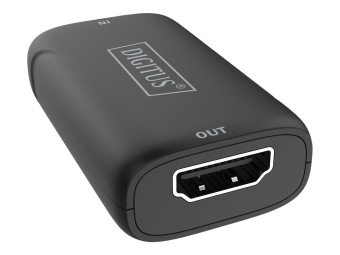 DIGITUS DS-55521 - Repeater - HDMI - 19-poliger HDMI Typ A  19-poliger HDMI Typ A