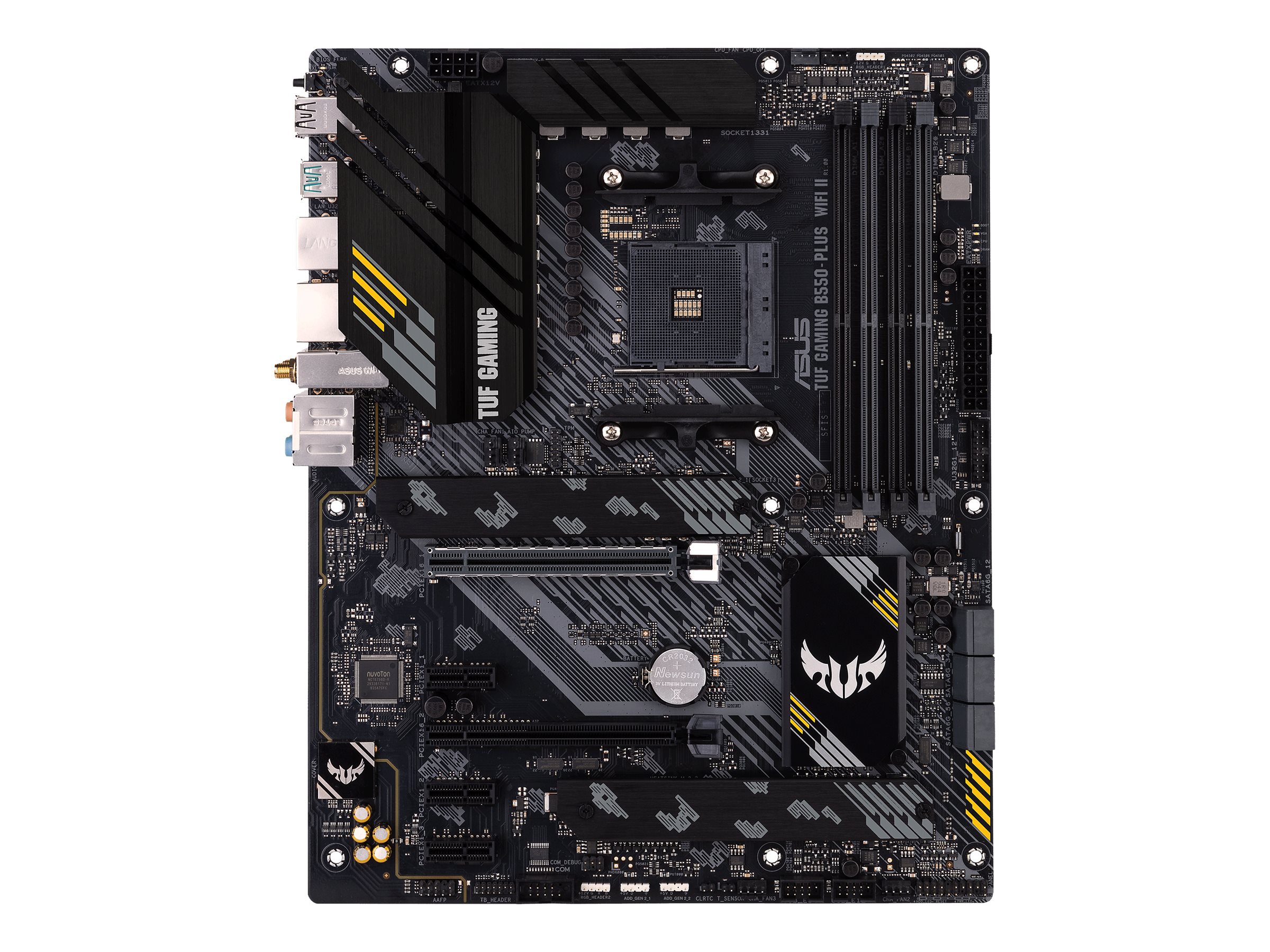 ASUS TUF GAMING B550-PLUS WIFI II - Motherboard - ATX - Socket AM4 - AMD B550 Chipsatz - USB-C Gen2, USB 3.2 Gen 1, USB 