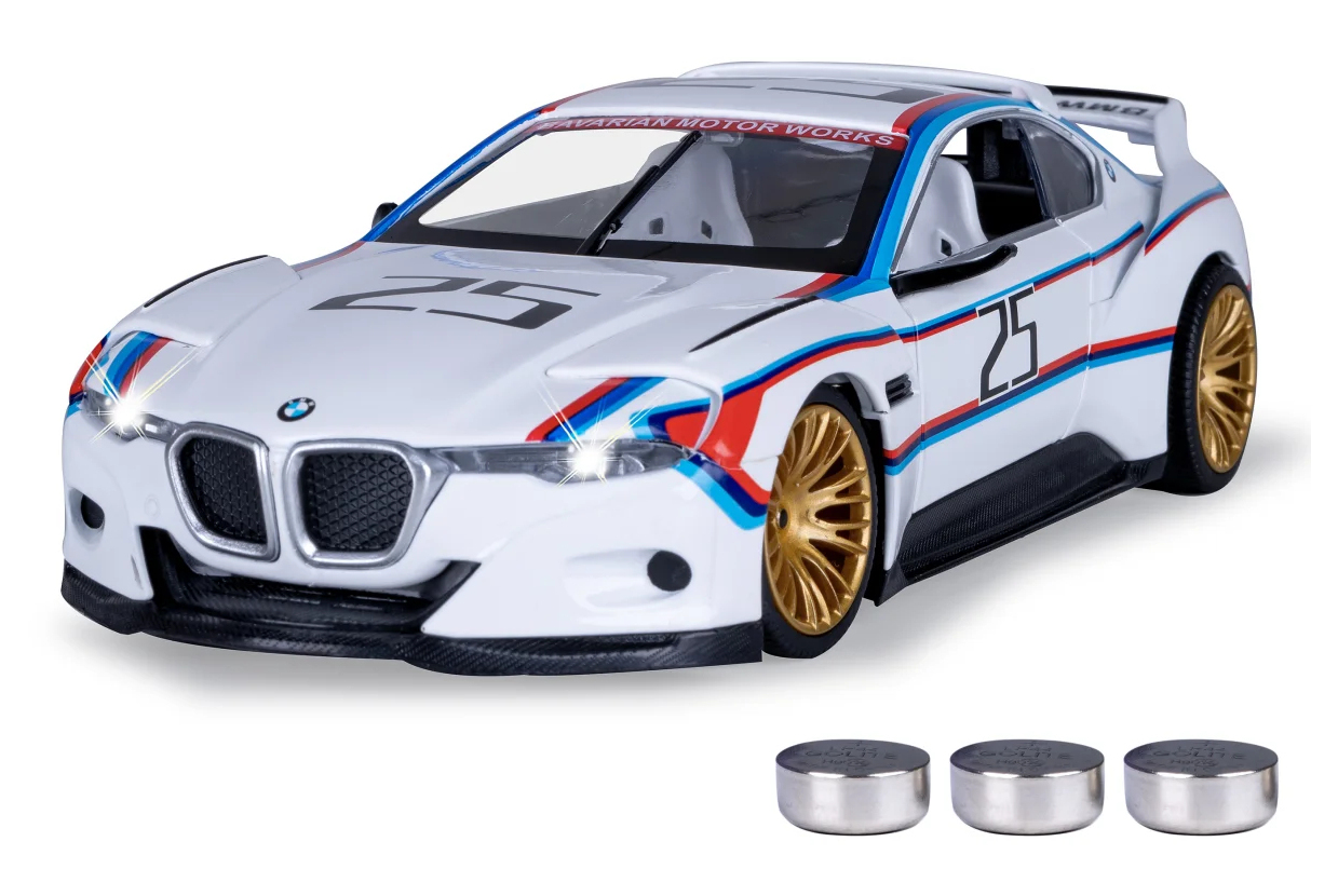JAMARA BMW 3.0 CSL Hommage R, Auto, 3 Jahr(e), LR44, Weiß - Jamara BMW 3.0 CSL Hommage R. Produkttyp: Auto, Ansicht 4