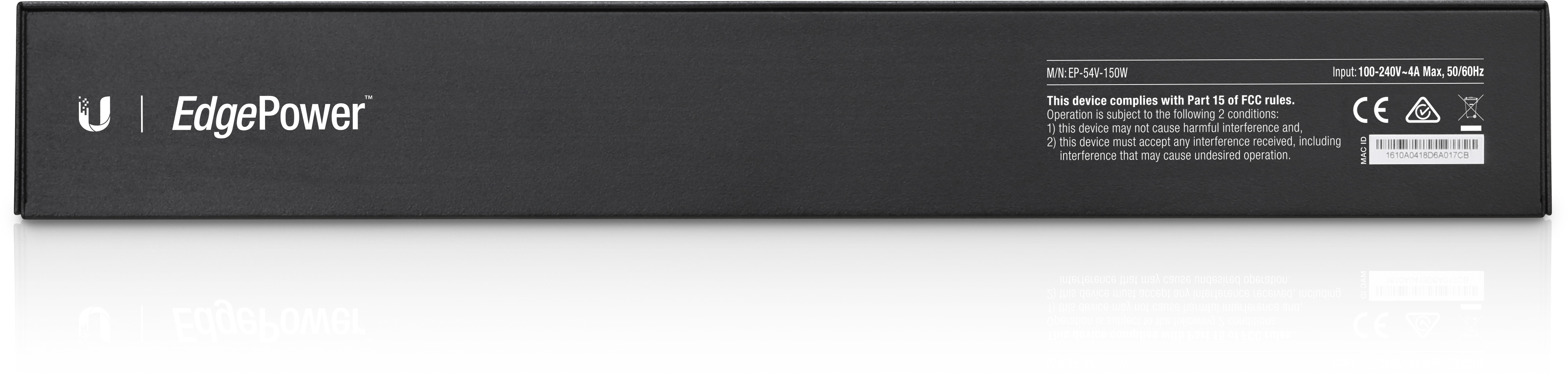 Ubiquiti Networks EdgePoint EP-54V-150W - Netzteil (in Rack montierbar/extern), Ansicht 4