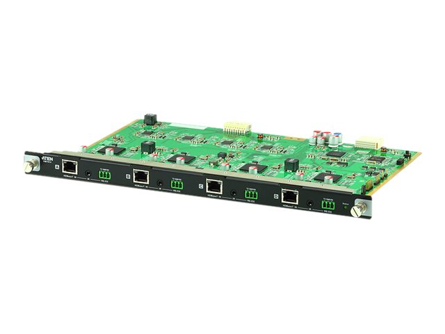 ATEN VM7514 4-Port HDBaseT Input Board - Erweiterungsmodul - HDBaseT - für VanCryst VM1600A, VM3200, VM3250