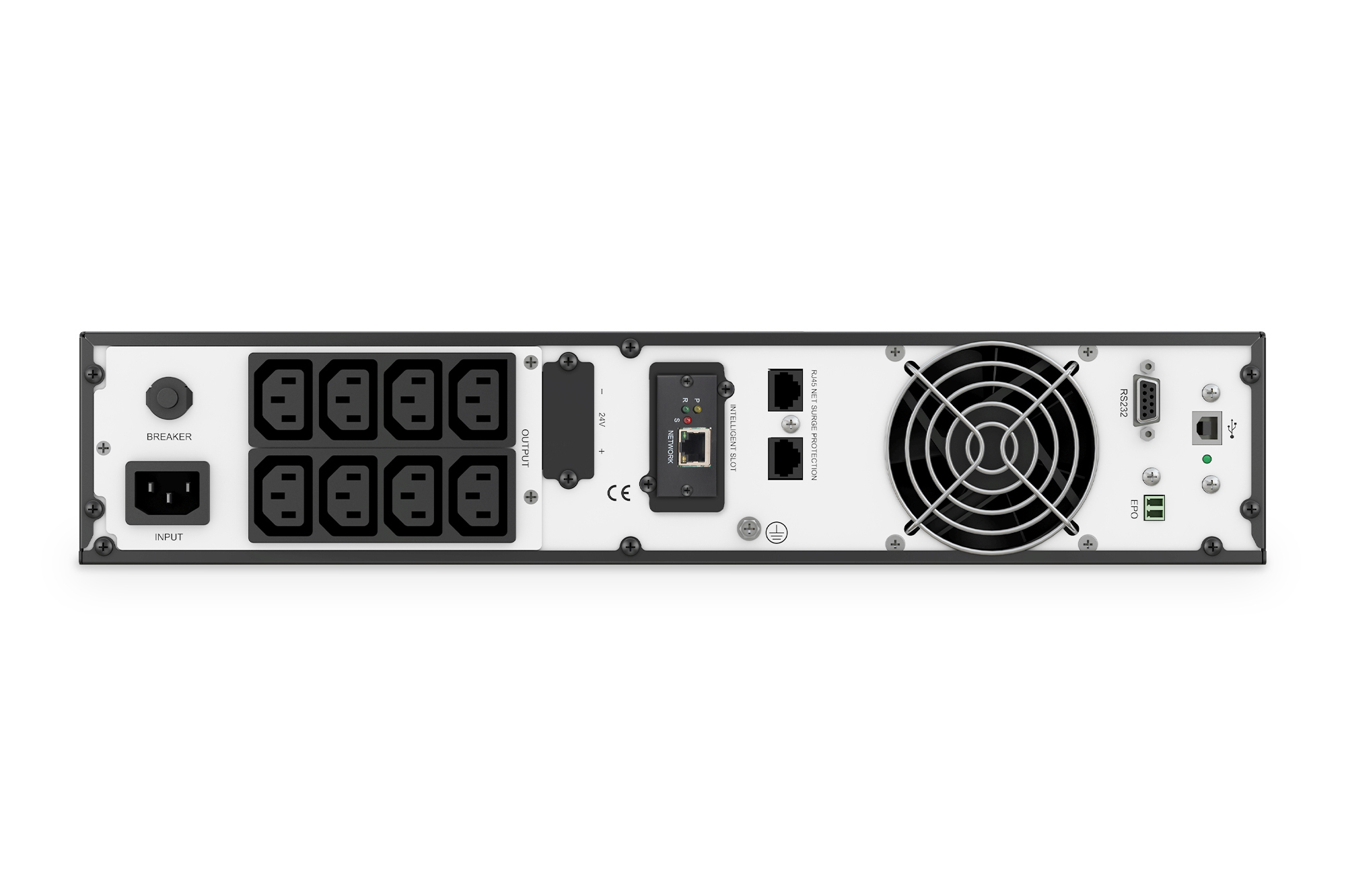 DIGITUS SNMP & WEB Karte für DIGITUS® OnLine USV-Anlagen, Ansicht 2