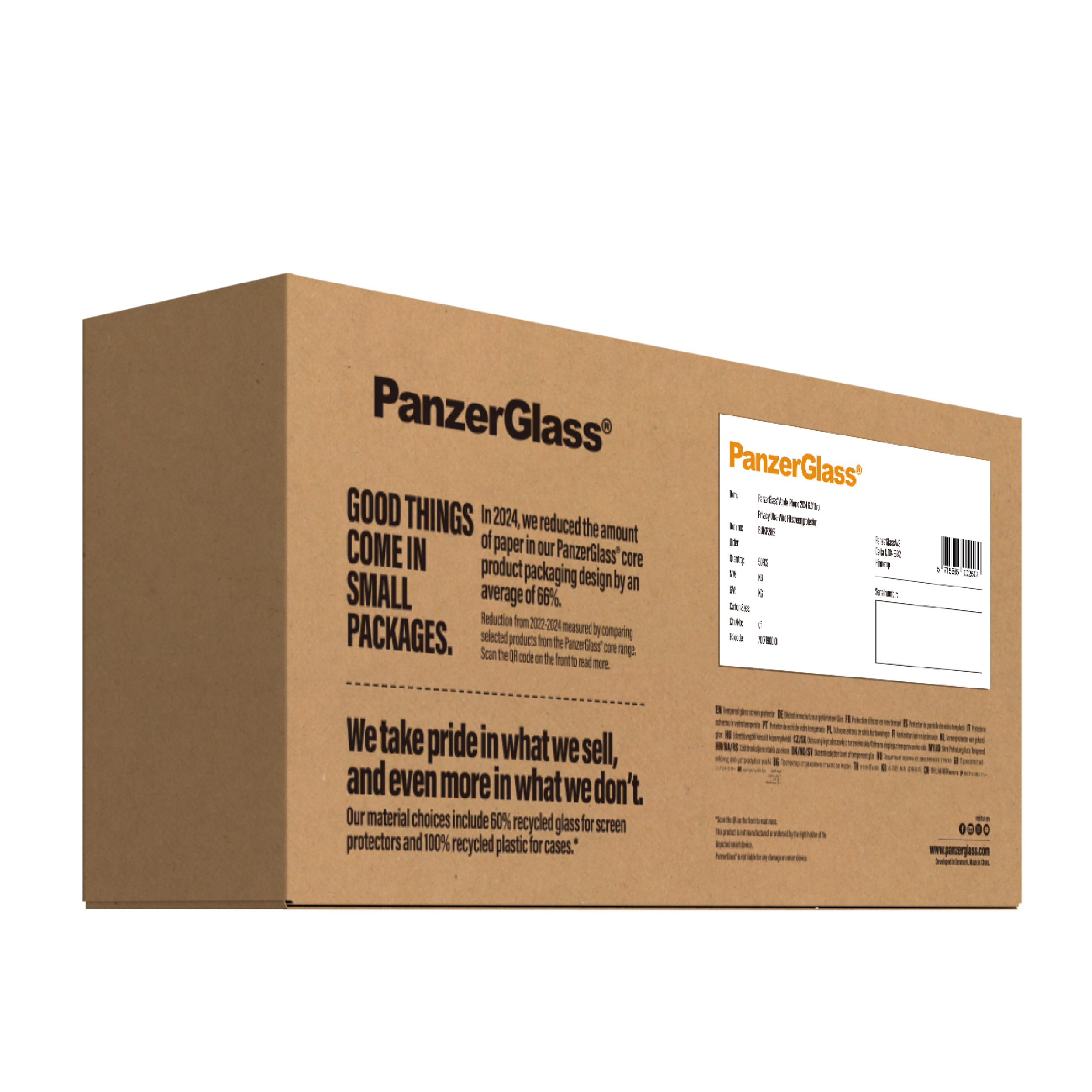PanzerGlass Bildschirmschutz für Handy - ultrabreite Passform, Ansicht 4
