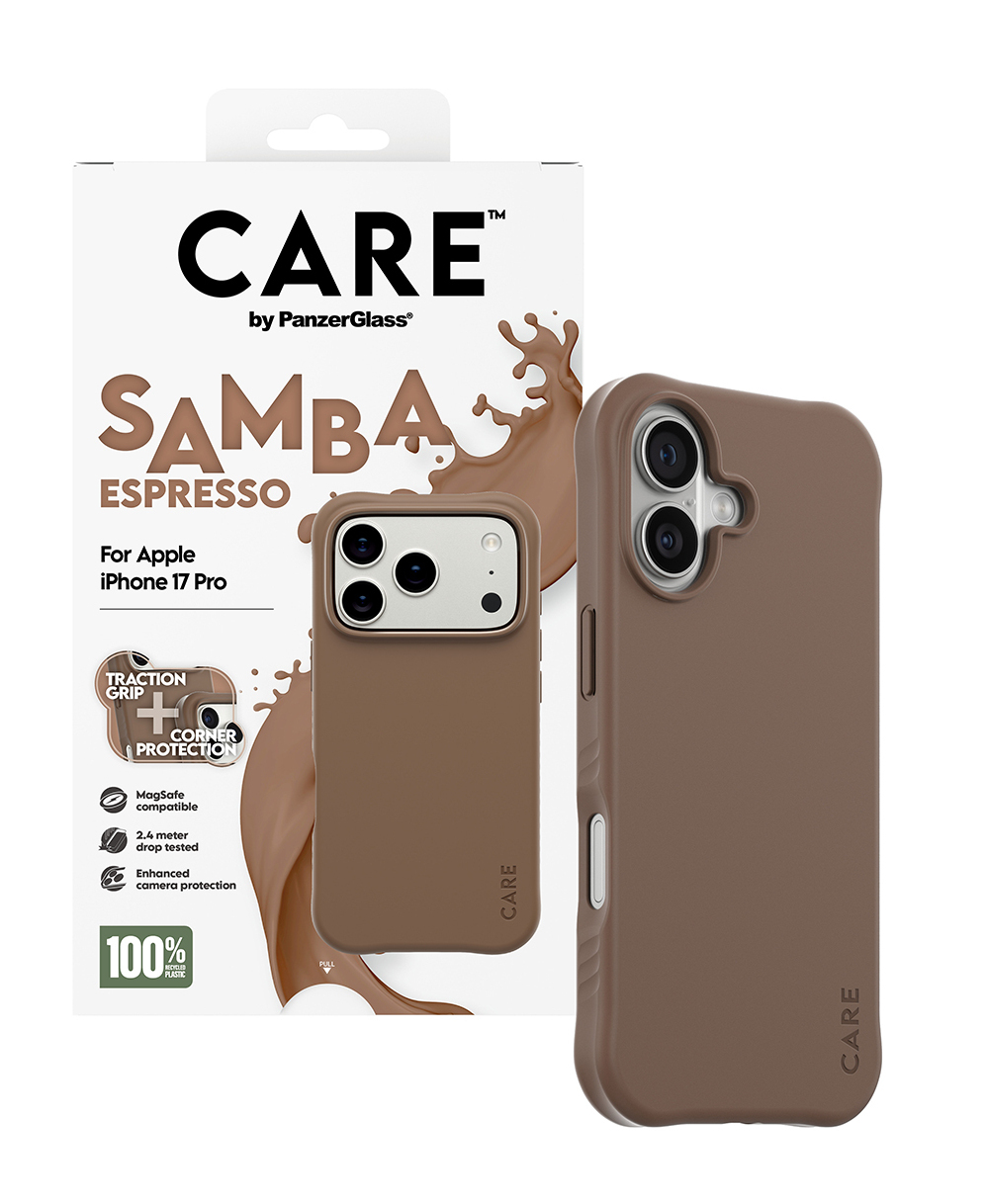 PanzerGlass CARE Case Fashionable MagSafe iPhone 17 Pro Espresso, Ansicht 3