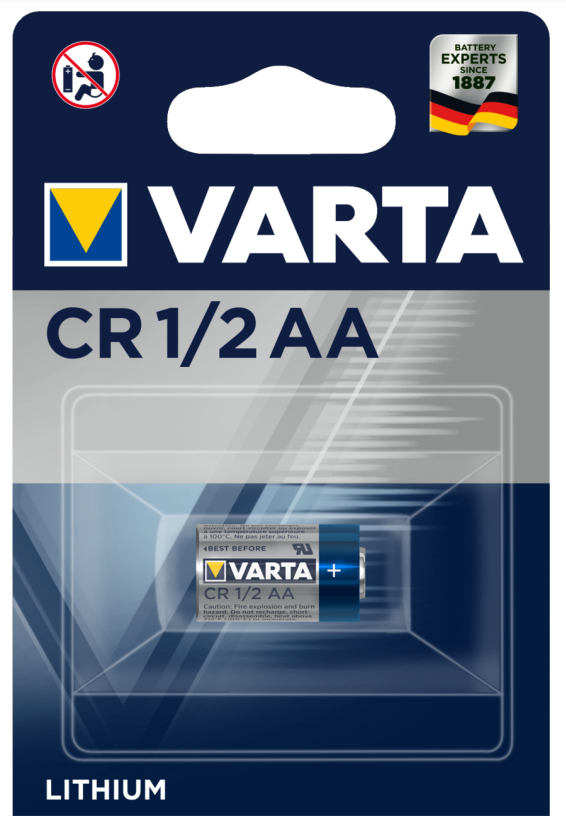 Varta CR 1/2 AA - Batterie CR1/2AA - Li - 700, Ansicht 2