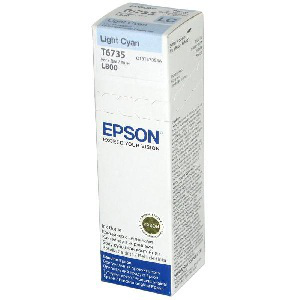 Epson T6735 - 70 ml - hell Cyan - Original - Nachfülltinte, Ansicht 2