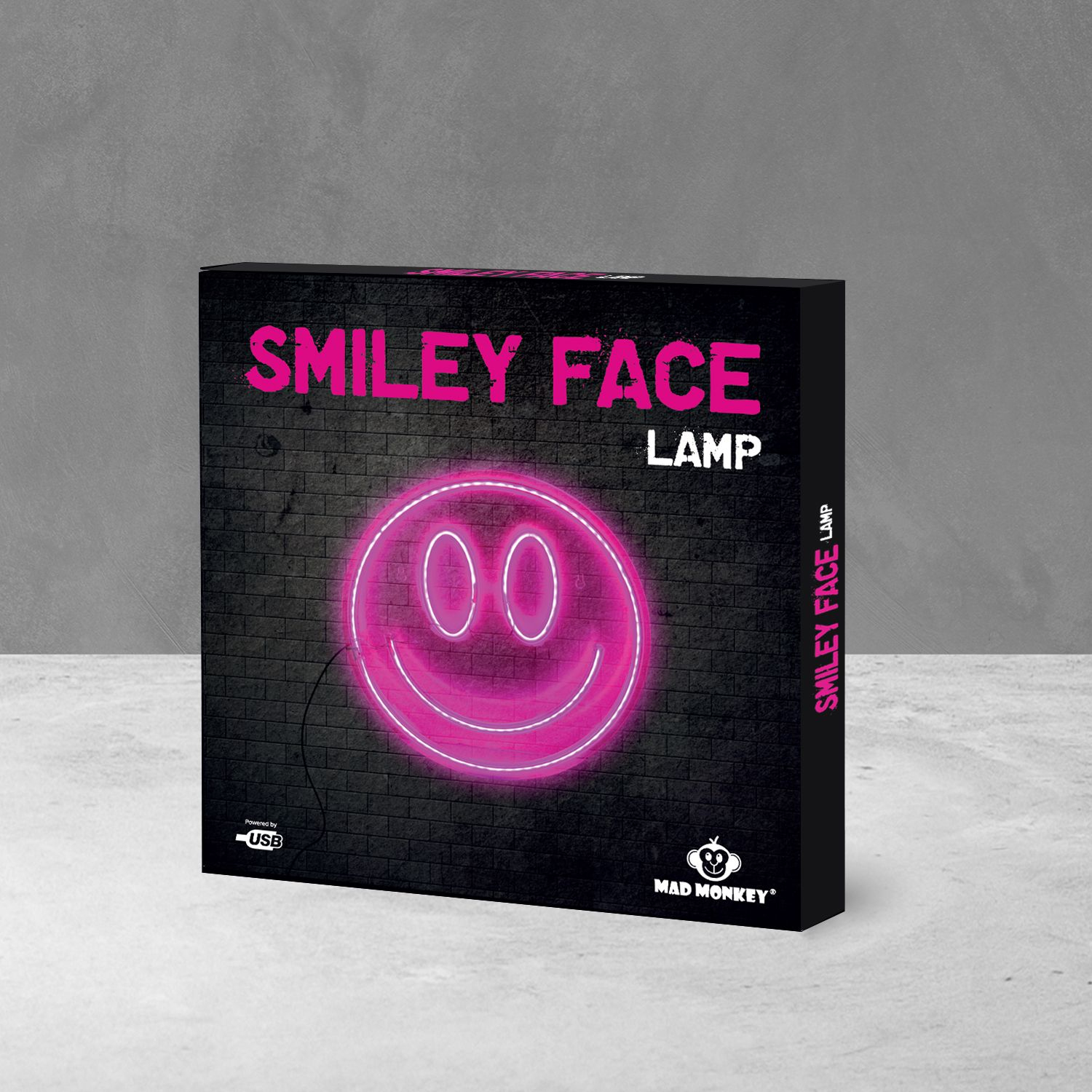 Mad Monkey Smiley Face Lampe, Ansicht 2