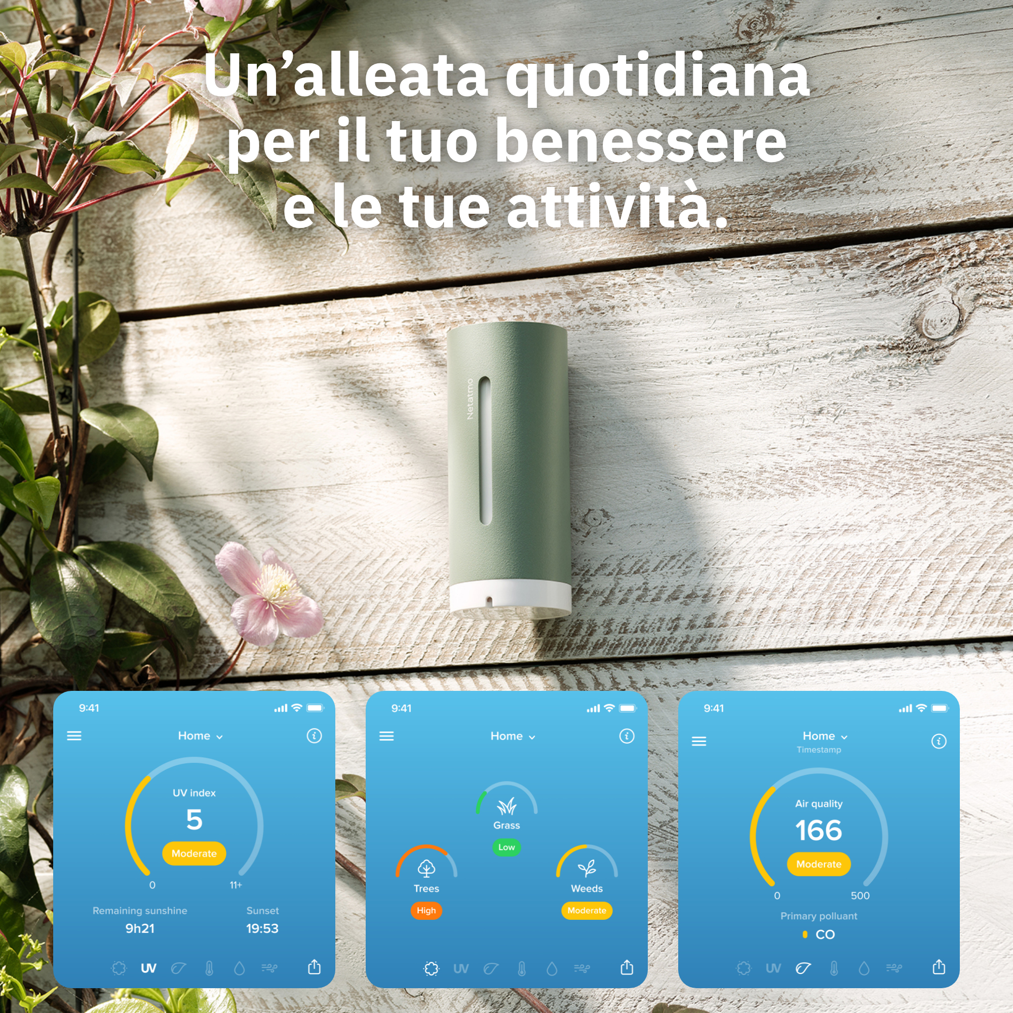 Netatmo Zusätzliches Smartes Innenmodul Mint, Ansicht 2