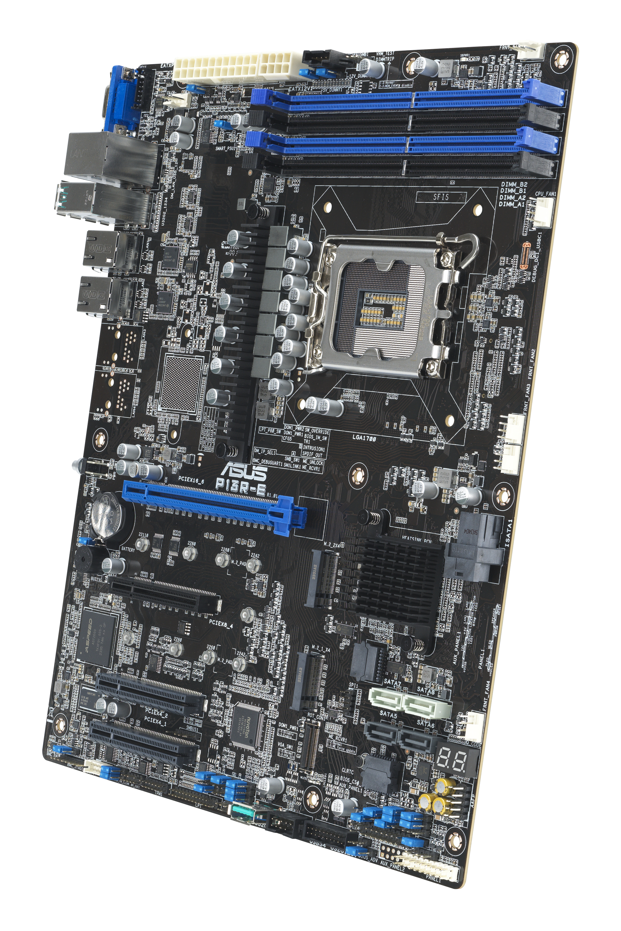 ASUS P13R-E - Motherboard - ATX - LGA1700 Sockel, Ansicht 3