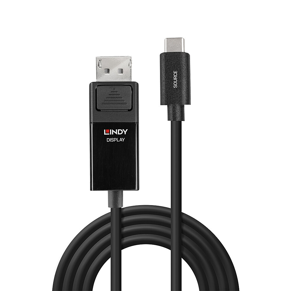 Lindy Adapterkabel - USB-C (M) zu DisplayPort (W), Ansicht 4