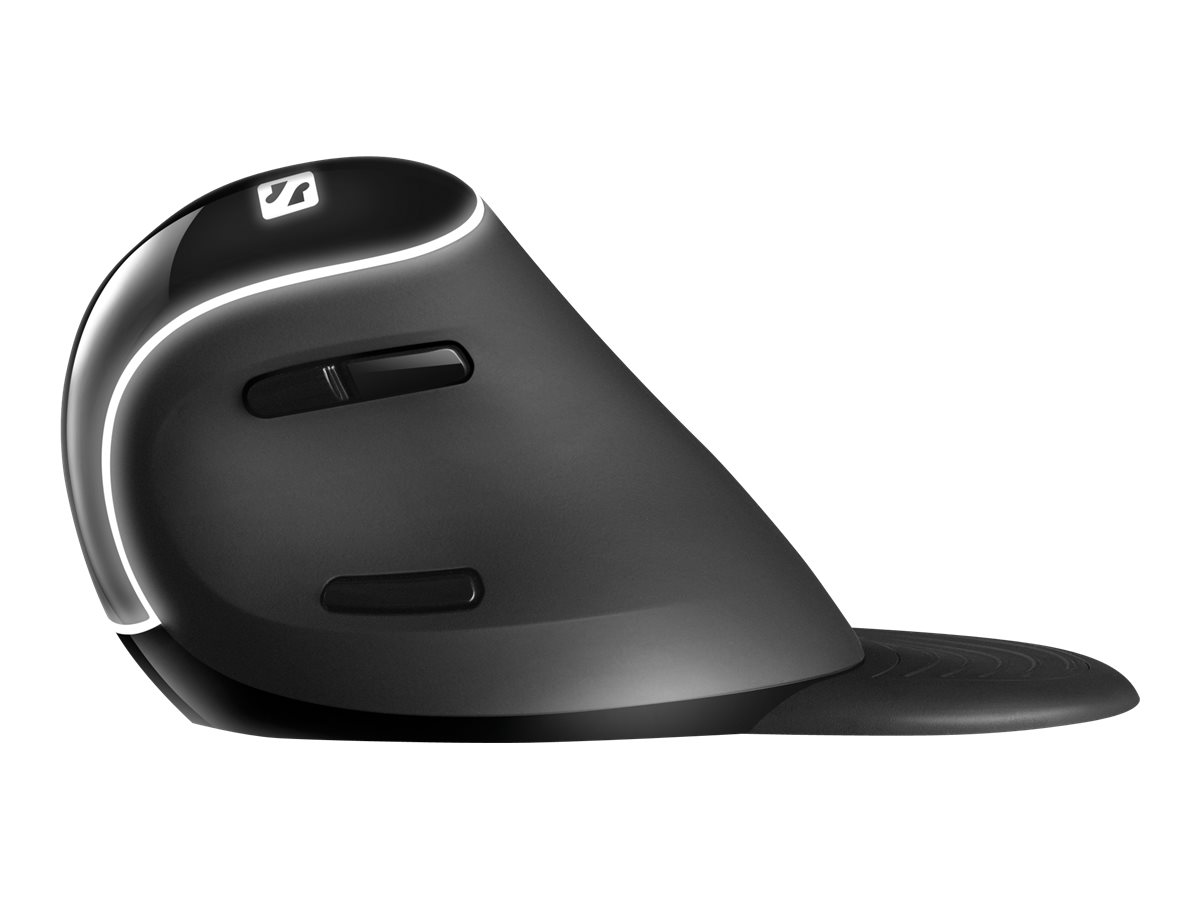 SANDBERG Pro - Vertikale Maus - ergonomisch - optisch - 6 Tasten - kabellos - 2.4 GHz - kabelloser Empfänger (USB), Ansicht 3