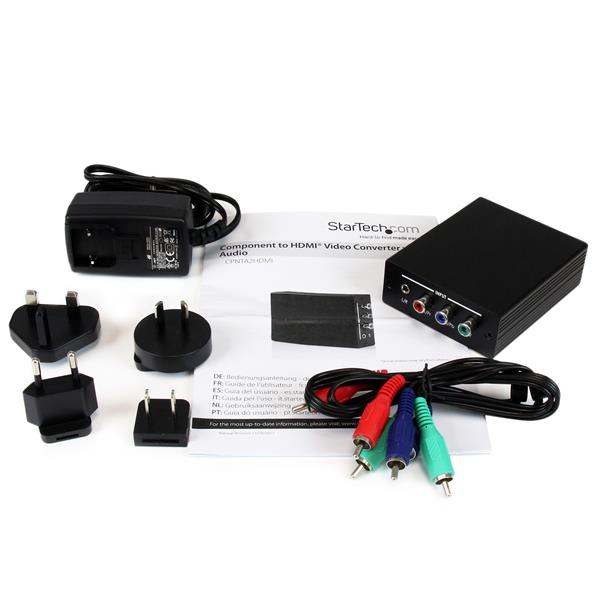 StarTech.com Component YPbPr und YCbCr auf HDMI Video-Konverter mit Audio, Ansicht 2