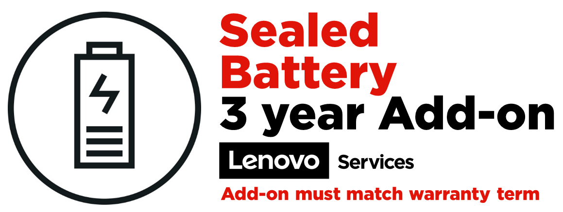 Lenovo 3 Jahre Garantie für versiegelten Akku (Erweiterung) - 3 Jahr(e)