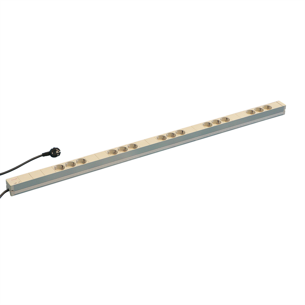 SCHROFF Steckdosenleiste (Rack - einbaufähig) - Wechselstrom 230 V - Ausgangsanschlüsse: 15 - 1U - 48.3 cm (19), Ansicht 2