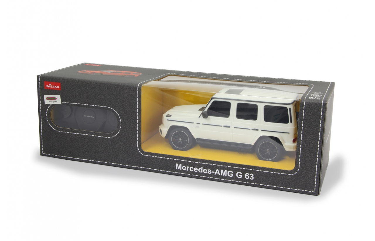JAMARA Mercedes-AMG G63 1:24 weiß 40 MHz - Auto - 1:24 - 6 Jahr(e), Ansicht 2