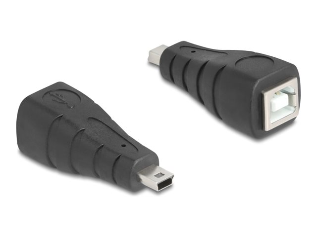 Delock USB-Adapter - Mini-USB Typ B (M) zu USB Typ B (W)