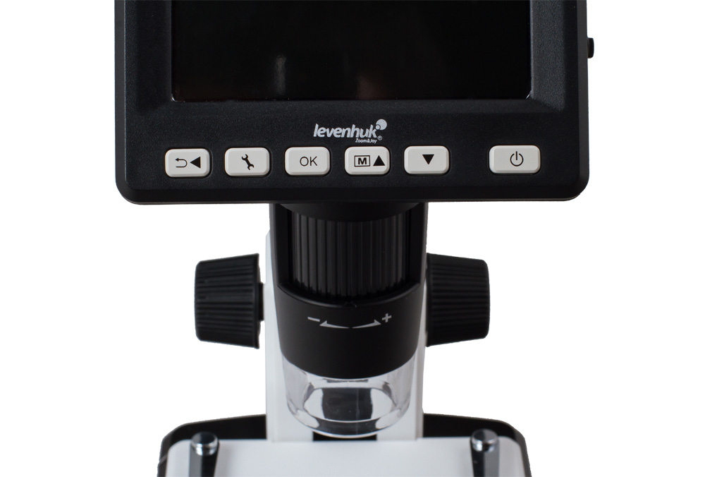 Levenhuk DTX 500 - Digitales Mikroskop - Schwarz - Weiß - LCD - 8,89 cm (3.5") - MicroSD (TransFlash) - 500x, Ansicht 3