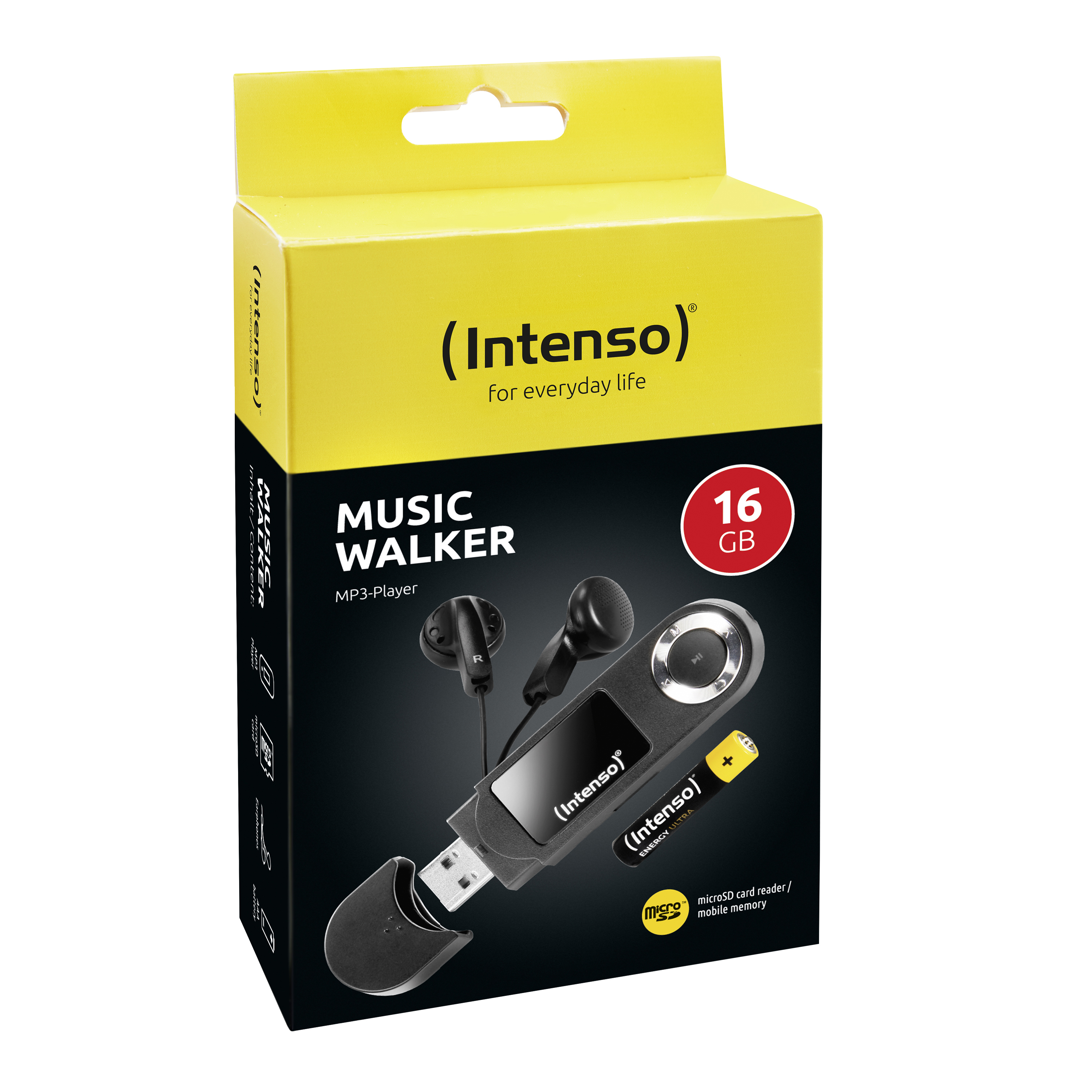 Intenso Music Walker - Digital Player - 16 GB, Ansicht 3