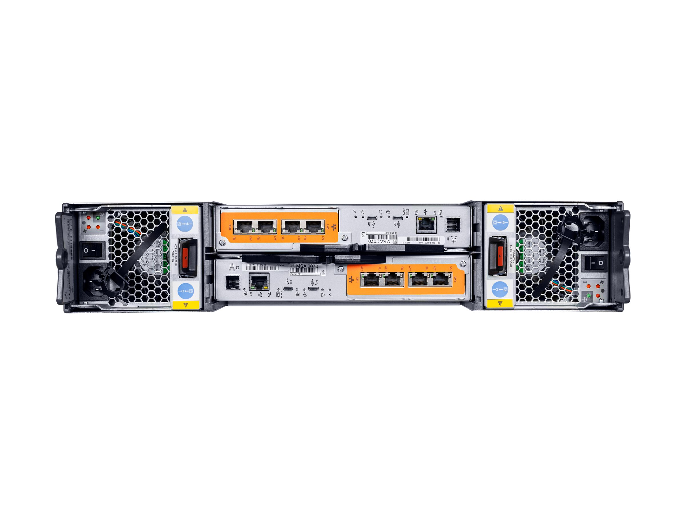 HPE Modular Smart Array 2070 LFF 2x32Gb FC 4-port Controller Storage Array - Festplatten-Array - 0 TB - 12 Schächte (SAS-3)